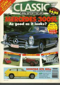 CLASSIC & SPORTSCAR 1995 AUG - MERCEDES SPORTSCAR SPECIAL, ELVA